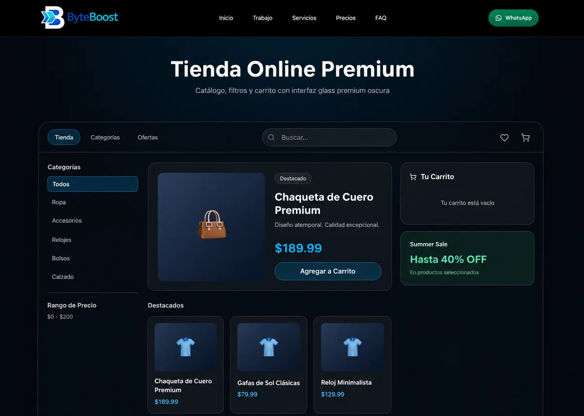 Tienda Online Premium